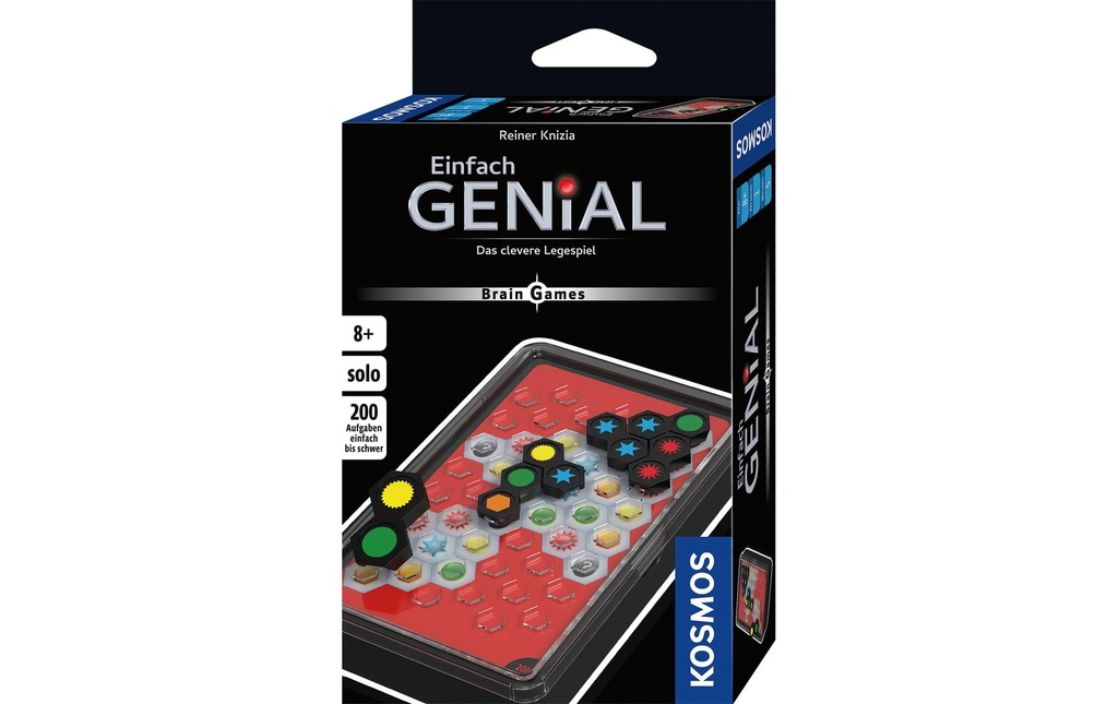 Kosmos Jeux de casse-tête Einfach Genial Brain Games -DE-