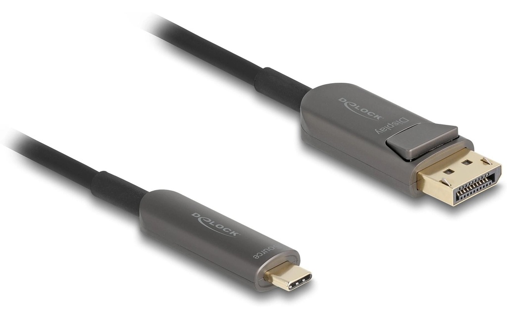 Delock Câble 8K 60 Hz USB type C - DisplayPort, 15 m