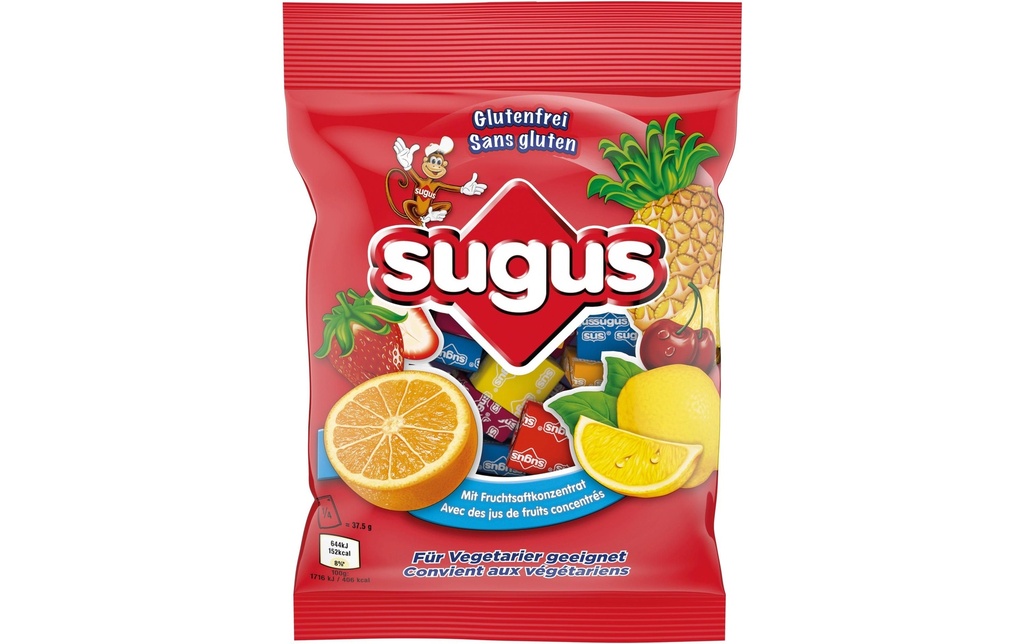 Sugus Bonbons à croquer sans gluten 150 g