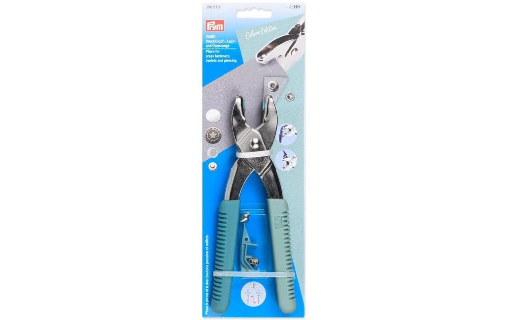 Prym Pince vario avec outil de perforation, Sauge