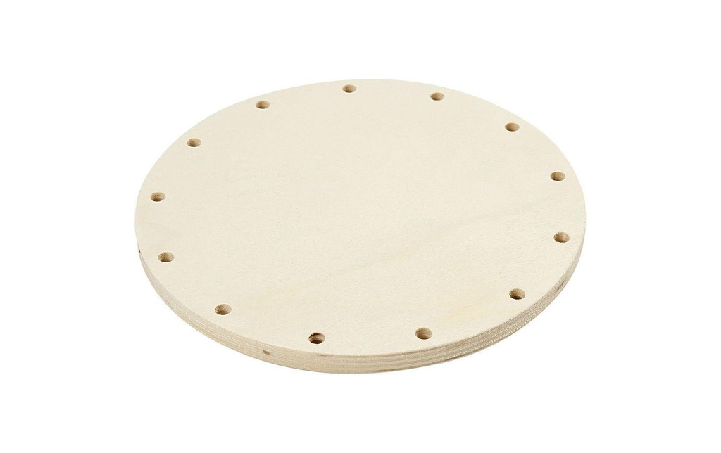 Creativ Company Article en bois osier – fond Ø 12 cm
