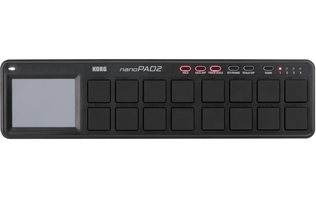 Korg Contrôleur de pad nanoPAD2 - 16 tampons, noir