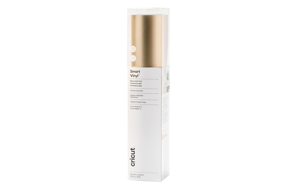 Cricut Film de vinyle Smart matt détachable, champagne