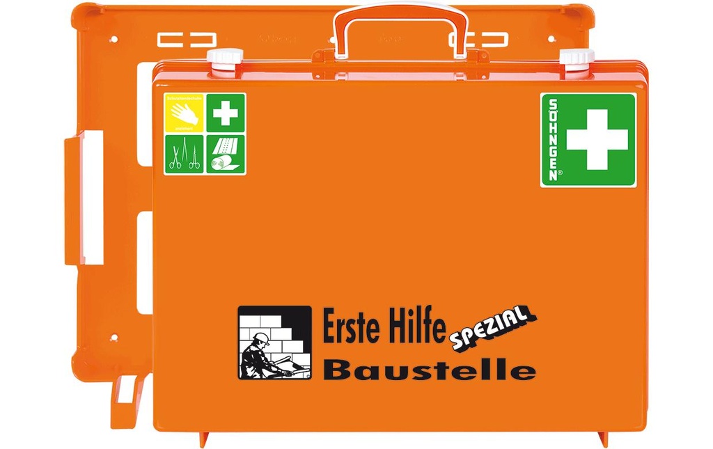 SÖHNGEN Kits de premiers secours SPÉCIAL MT-CD, DIN 13157, chantier de construction