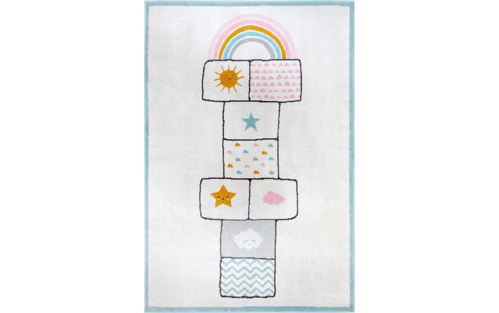 Hanse Home Tapis de décoration Aventure de saut 160 x 235 cm, bleu