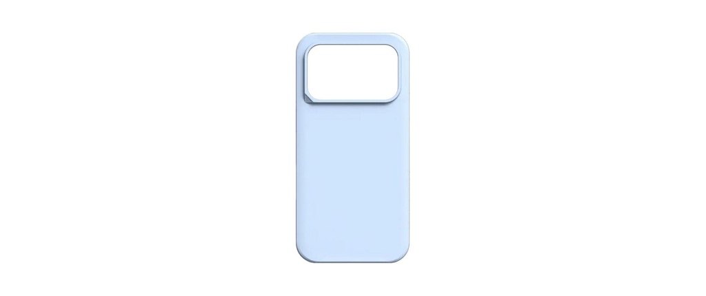 Rhinoshield Coque arrière Solid X Magsafe iPhone 17 Pro Glacier Blue