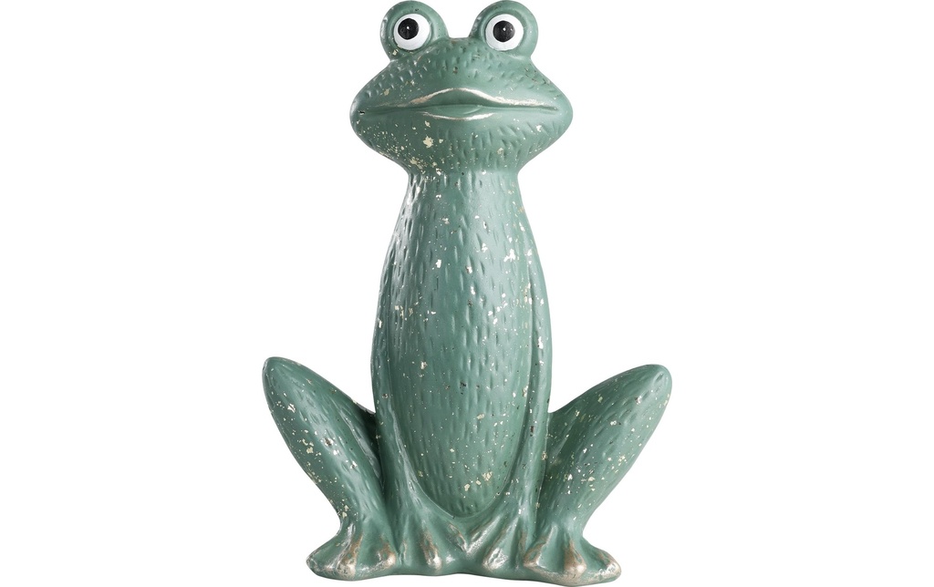 EGLO Figure décorative Grenouille Saidane 27,5 cm, Vert sauge