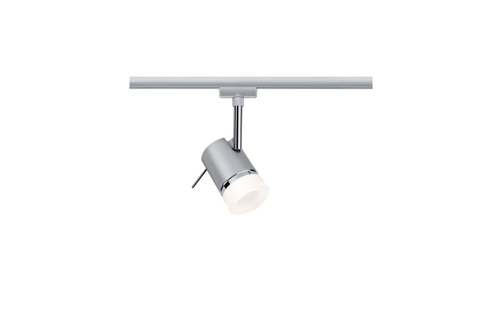 Paulmann Spot sur rail URail Spot Pipe, 1 x GU10, 10 W, chrome