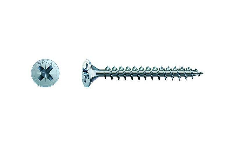 Spax Vis pour panneaux d'aggloméré 2.5 x 10 mm, 1000 Pièce/s