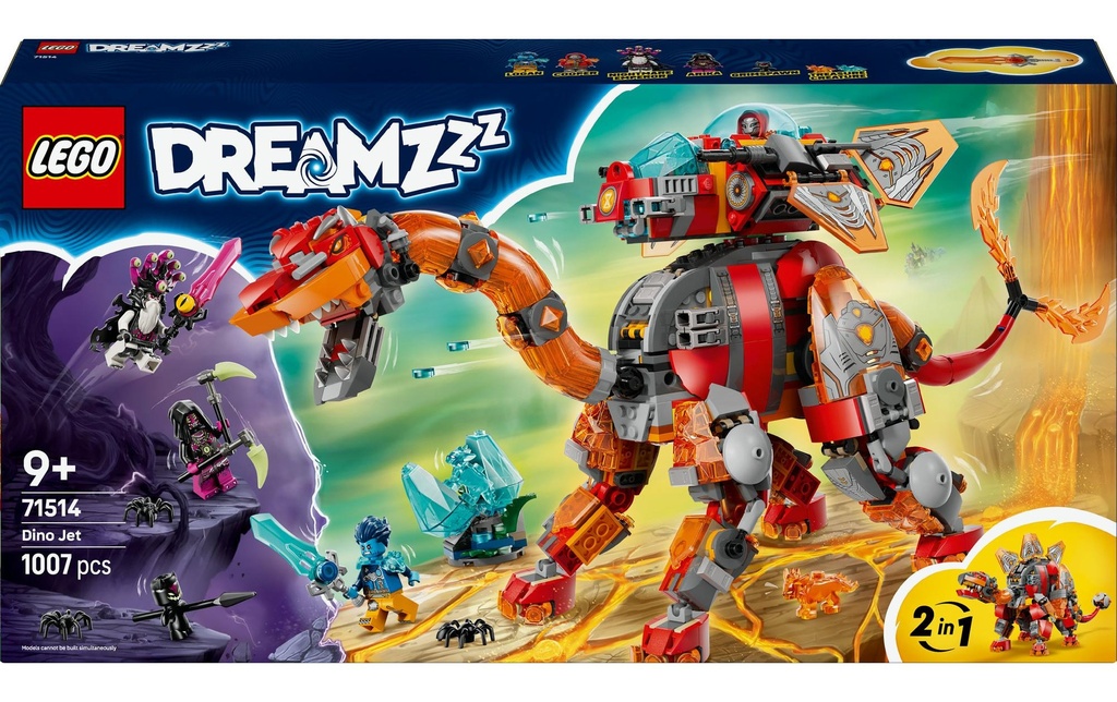 LEGO® DreamZzz Le vaisseau-dino 71514