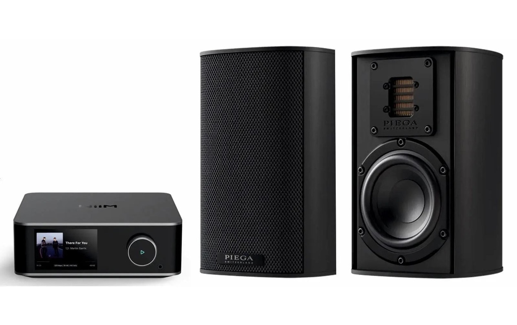 PIEGA SA Bundle Ace 30 + WiiM Amp Ultra (Noir/Space Grey)