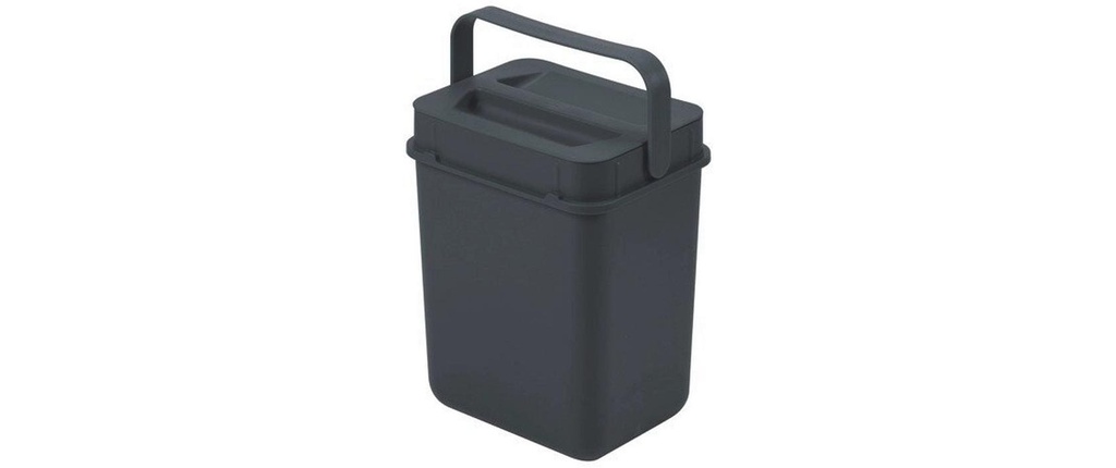 Müllex Seau à compost Boxx 5 l, complet, noir