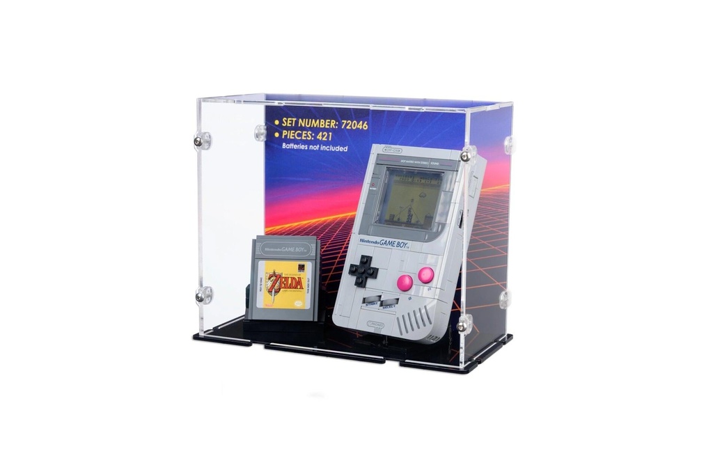 iDisplayit Présentoir en acrylique pour LEGO 72046 Nintendo Game Boy