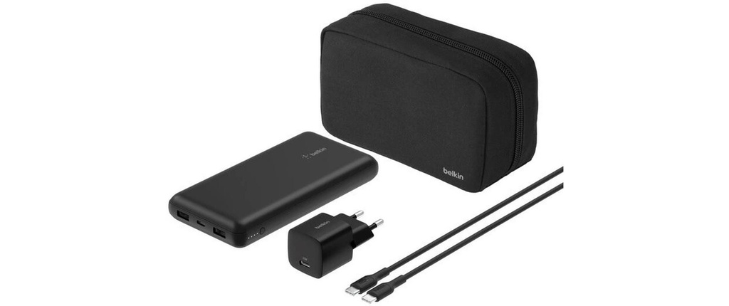Belkin Chargeur sans fil BoostCharge Powerbank Bundle Noir