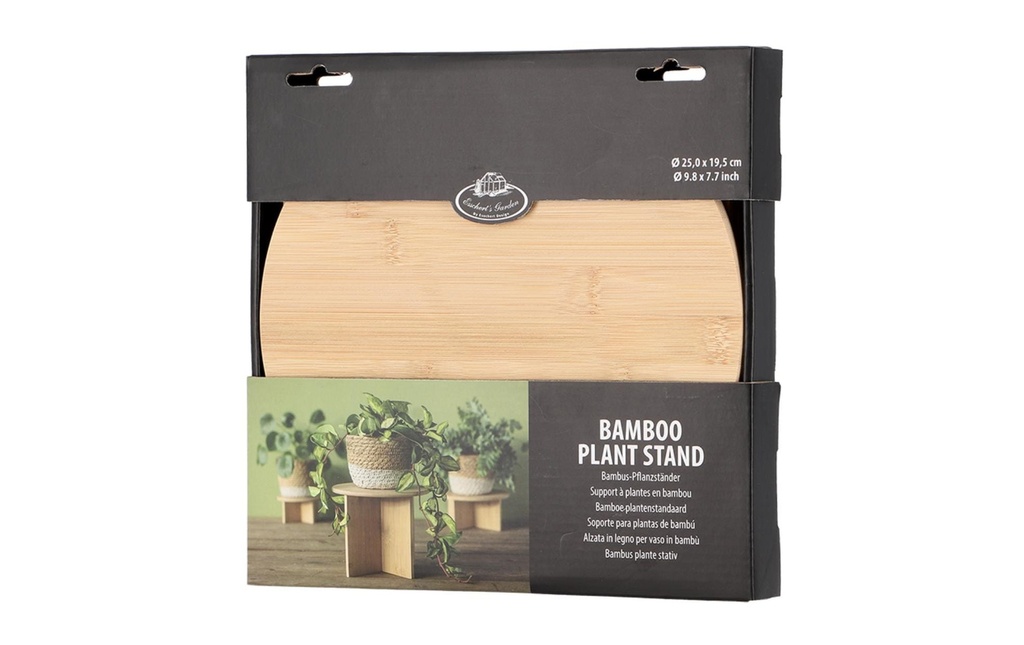 Esschert Design Supports pour plantes L Ø 25 cm, Nature