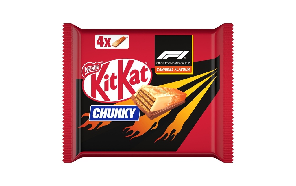 Nestlé Snacks Barre KitKat Chunky Farbled F1 4 x 40 g