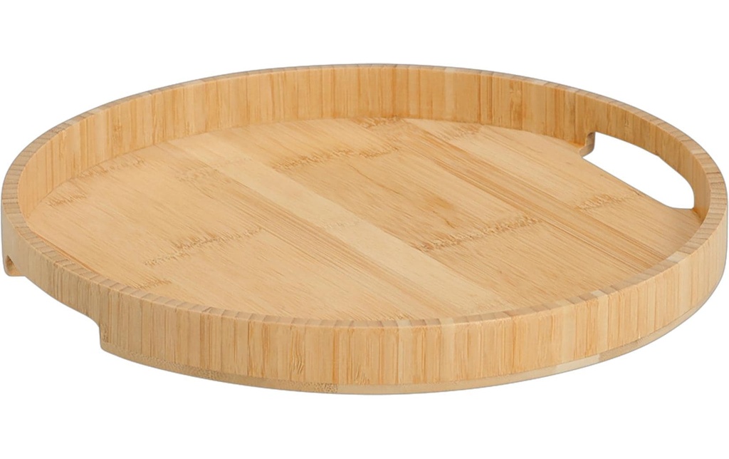 Zeller Present Plateau de service 32 x 3 cm, bambou