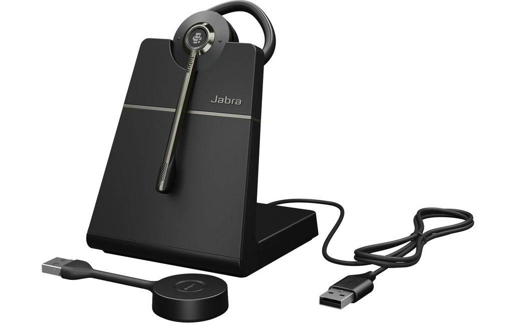 Jabra Casque avec micro Engage 55 SE UC Convertible station de chargement incluse