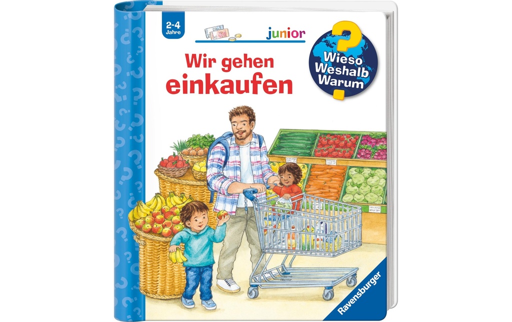 Ravensburger Livres pratiques pour enfants WWW Wir gehen einkaufen
