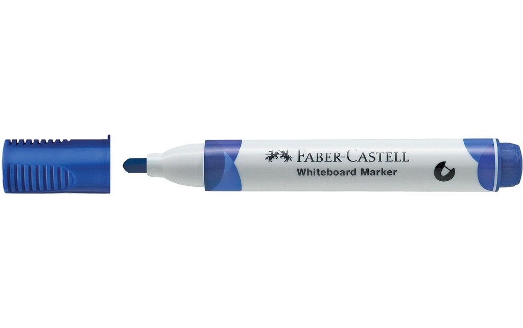 Faber-Castell Marqueur pour tableau blanc W20 1 pièce, bleu