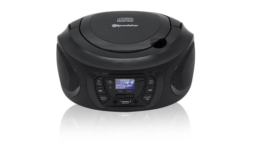 Roadstar Lecteur radio/CD CDR-375 Noir