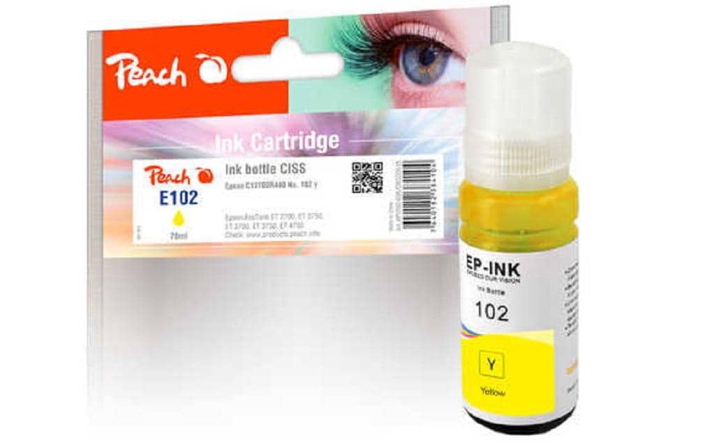 Peach Encre Epson 102 (C13T03R440) Yellow