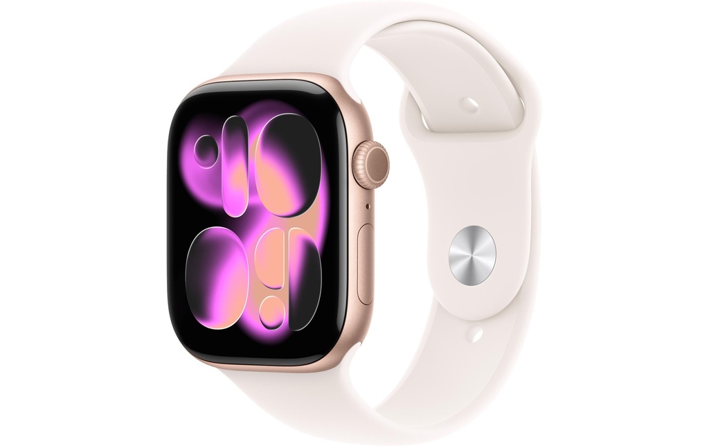 Apple Watch Series 11 46 mm GPS Rose Gold Alu Sport Band S/M