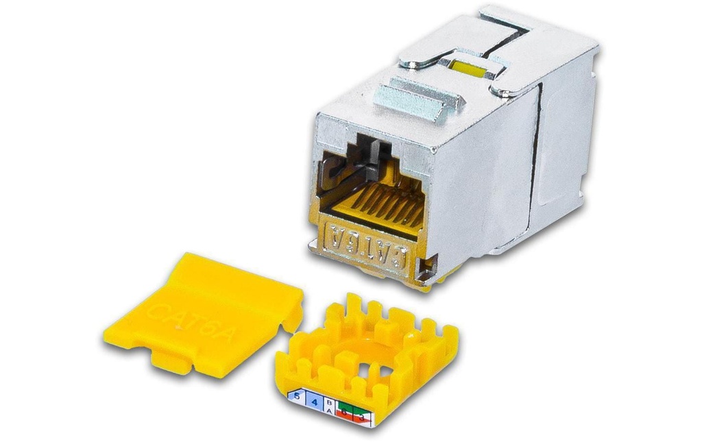 Wirewin Module Keystone Cat.6A STP SLIM Pack de 12