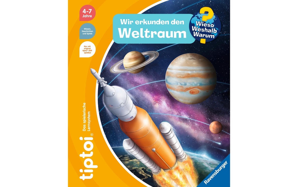 tiptoi Livre éducatif Wir erkunden den Weltraum -DE-