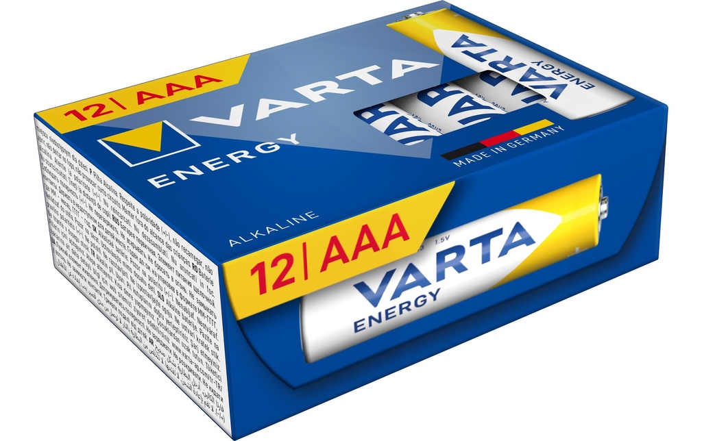 Varta Pile Energy AAA CUBE12 , 12 Pièce/s