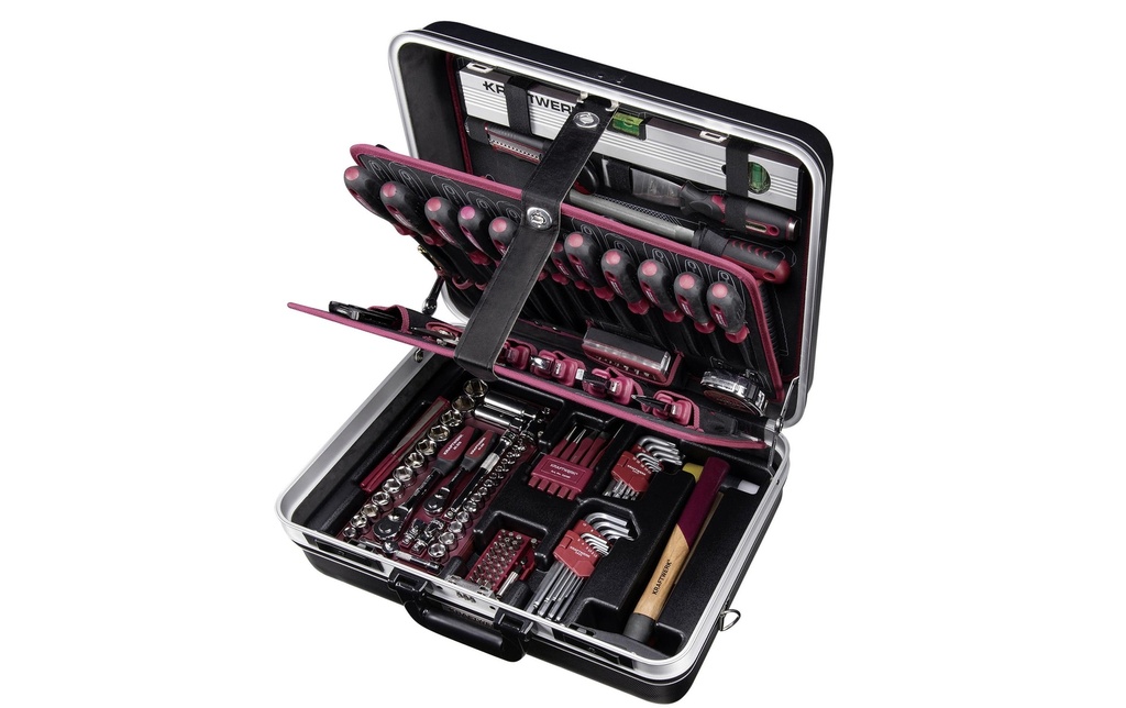 Kraftwerk Coffret à outils ABS-Profi P300 185 pièces