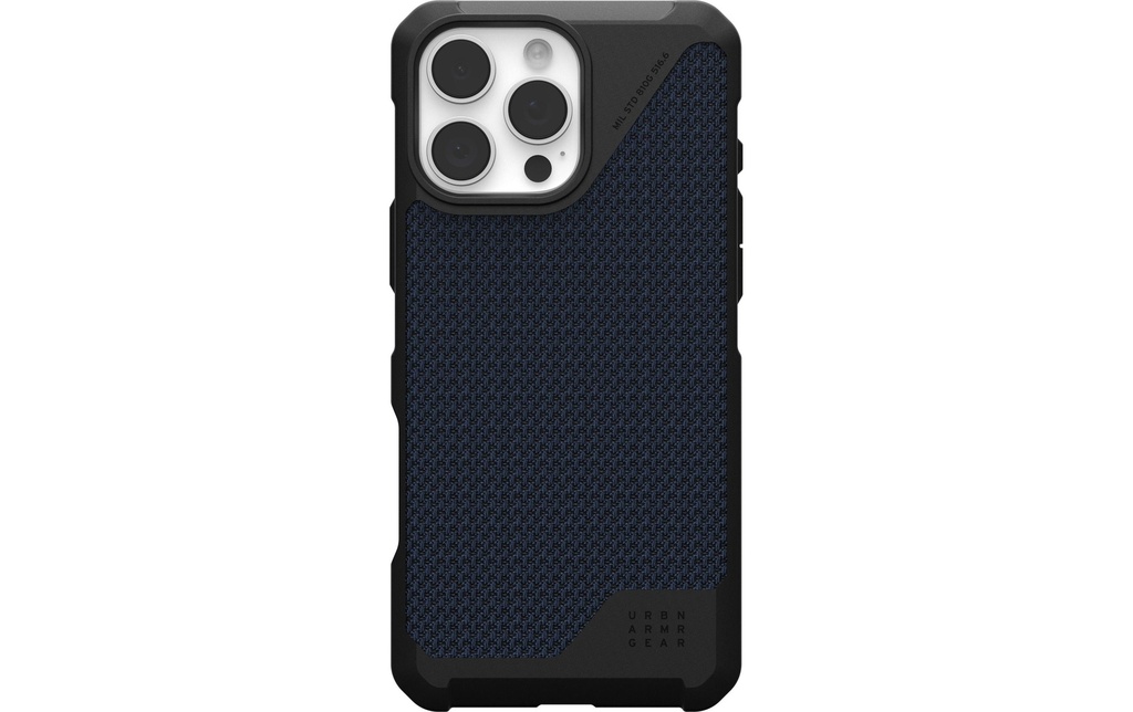 UAG Coque arrière Metropolis LT iPhone 16 Pro Max Kevlar Mallard