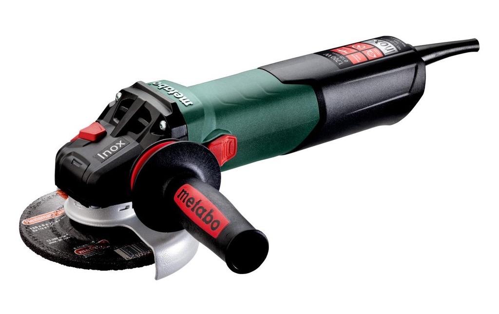 Metabo Meuleuse d’angle WEV 17-125 Quick Inox