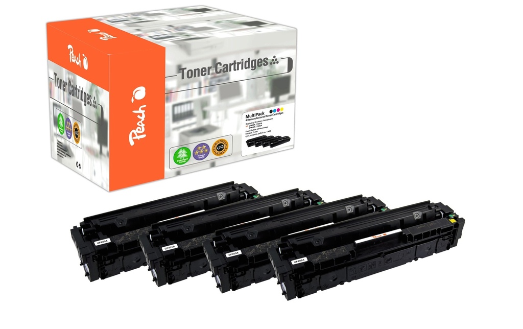 Peach Kits de toner HP Nr. 201A Magenta/Yellow/noir/Cyan