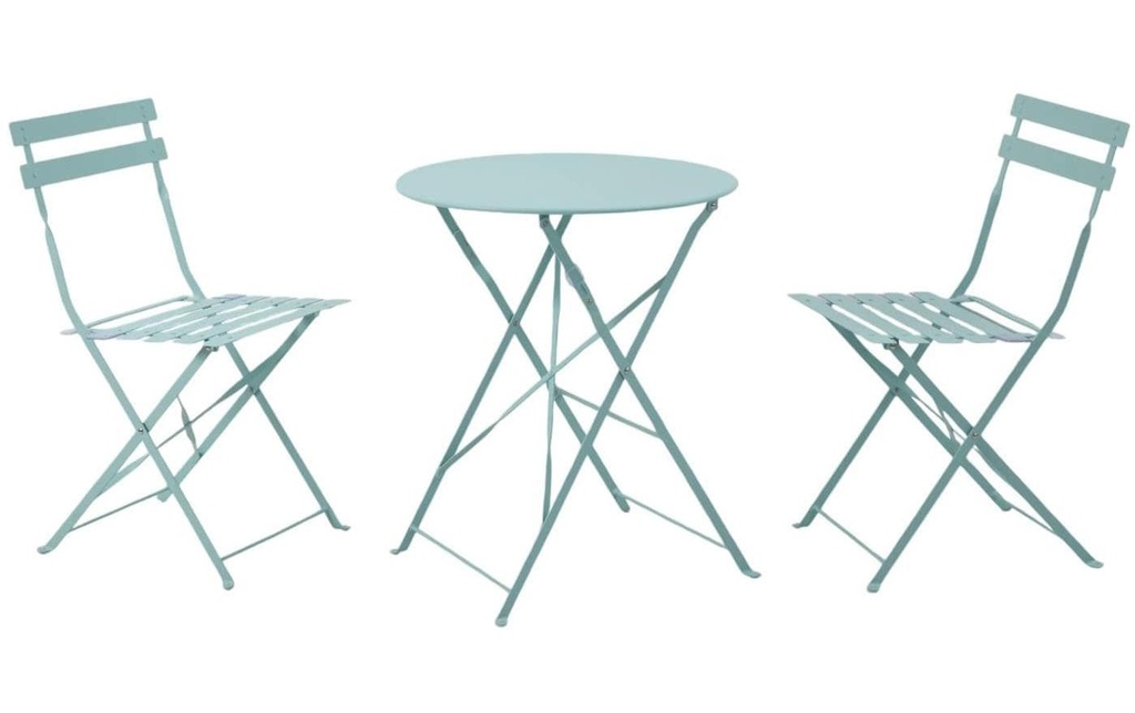 Dameco Set de jardin turquoise mat
