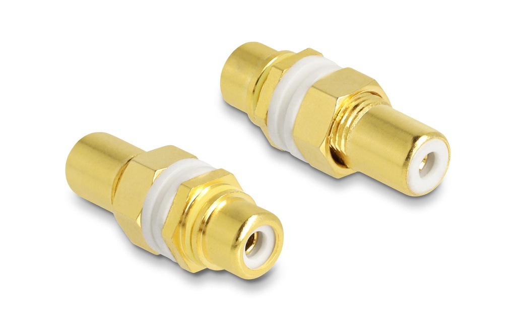 Delock Adaptateur audio Douille/prise femelle Cinch - Cinch