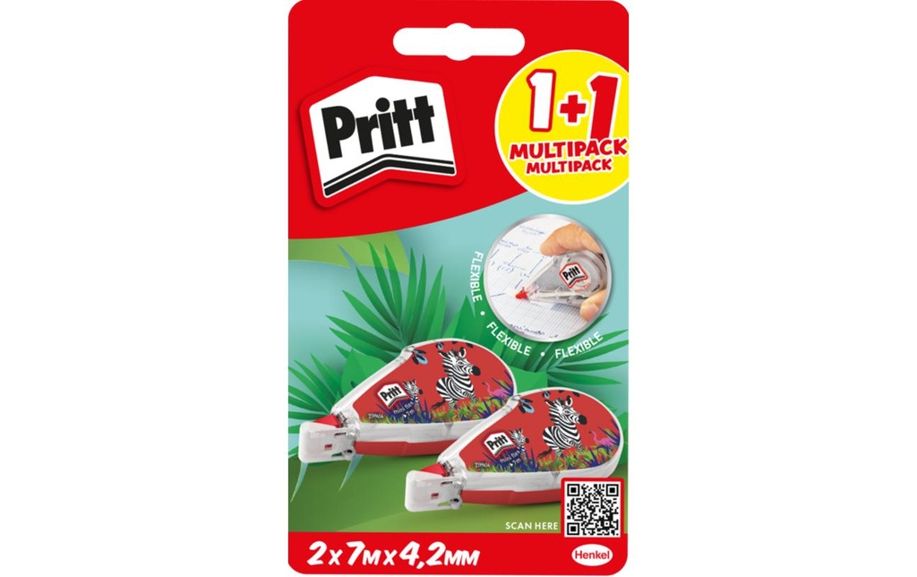 Pritt Roller de correction 2 pièces 4.2 mm