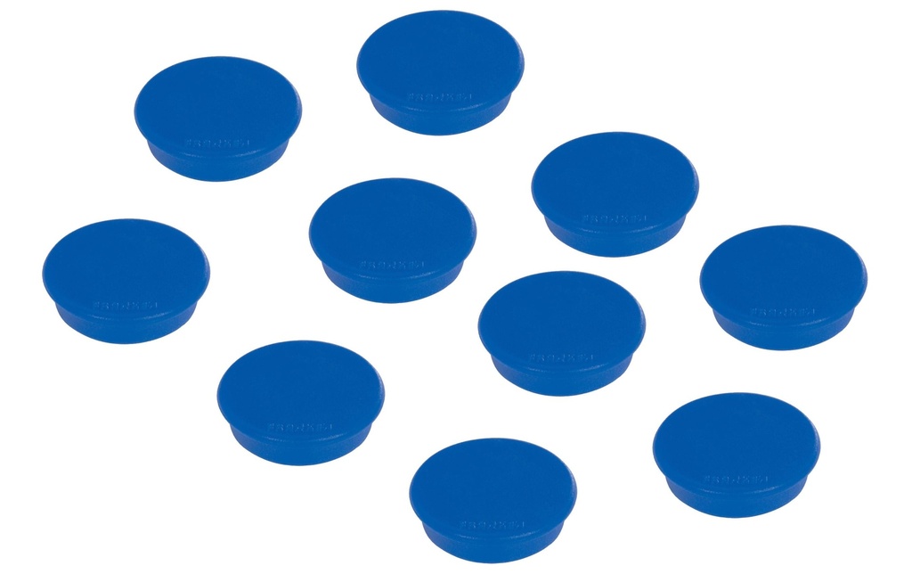 Franken Aimant Ø 32 mm, 10 Pièce/s, Bleu