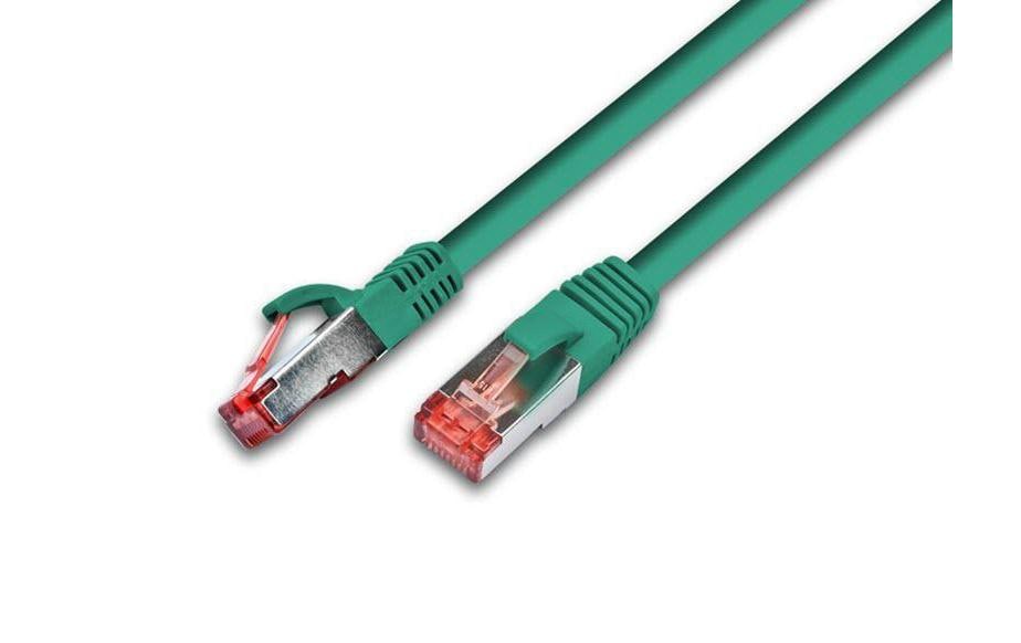 Wirewin Câble patch RJ-45 - RJ-45, Cat 6A, S/FTP, 10 m, Vert