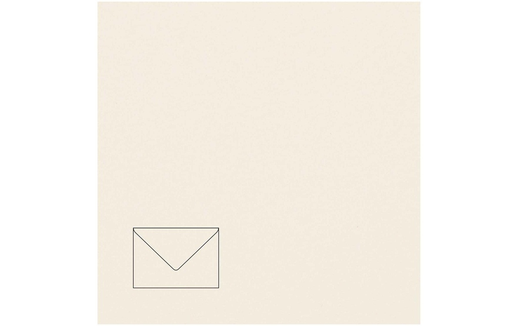 Rico Design Paper Poetry Essentials Enveloppe C5 Jaune clair