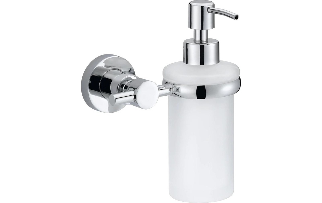 tesa Distributeur de savon mural Loxx 200 ml, Argenté