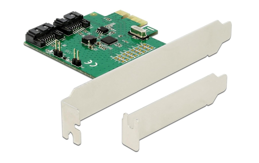 Delock Contrôleur RAID PCI-Ex1- 2x SATA Chipset ASM1061R