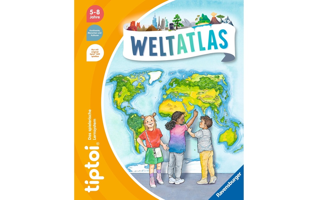 tiptoi Livre éducatif Weltatlas -DE-