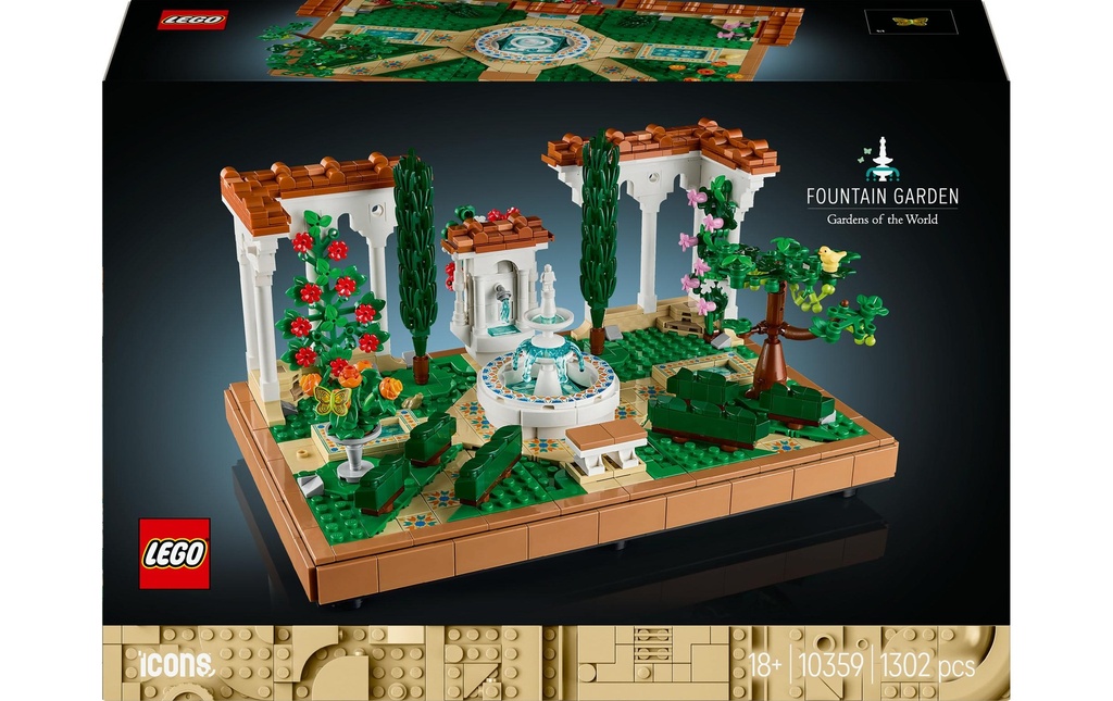 LEGO® Icons Fontaine de jardin 10359