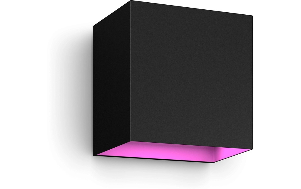 Philips Hue White & Color Ambiance Outdoor Applique résonn. Noir