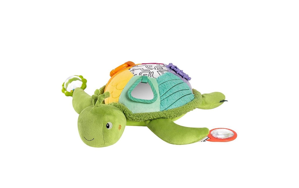 fehn Activité Tortue de mer XL Vert/multicolore
