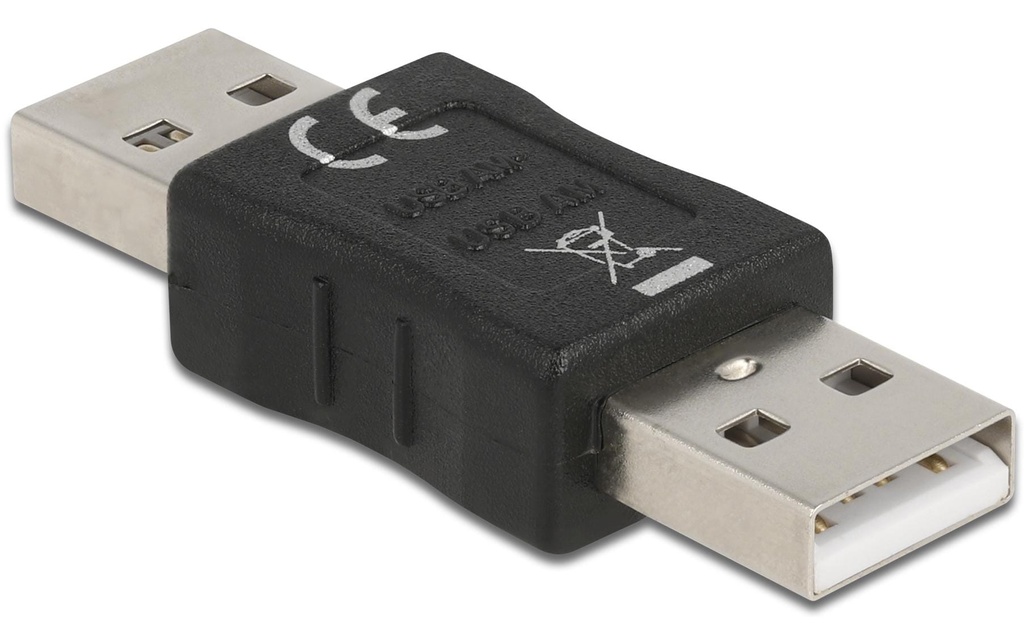 Delock Adaptateur USB 2.0 Connecteur USB A - Connecteur USB A