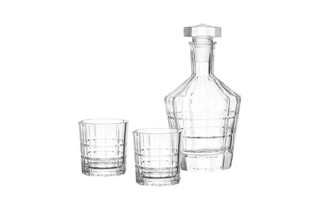 LEONARDO Set à whisky Spiritii 0.7 l 3 parties, transparent