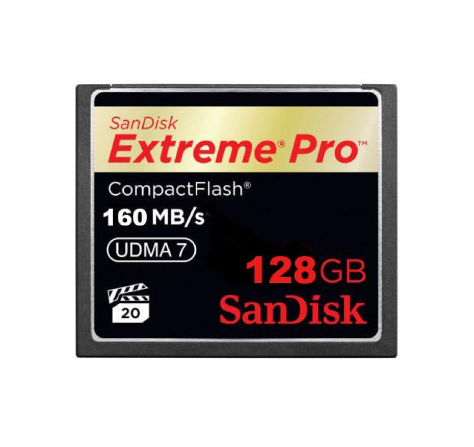 SanDisk Carte CF Extreme Pro 128 GB