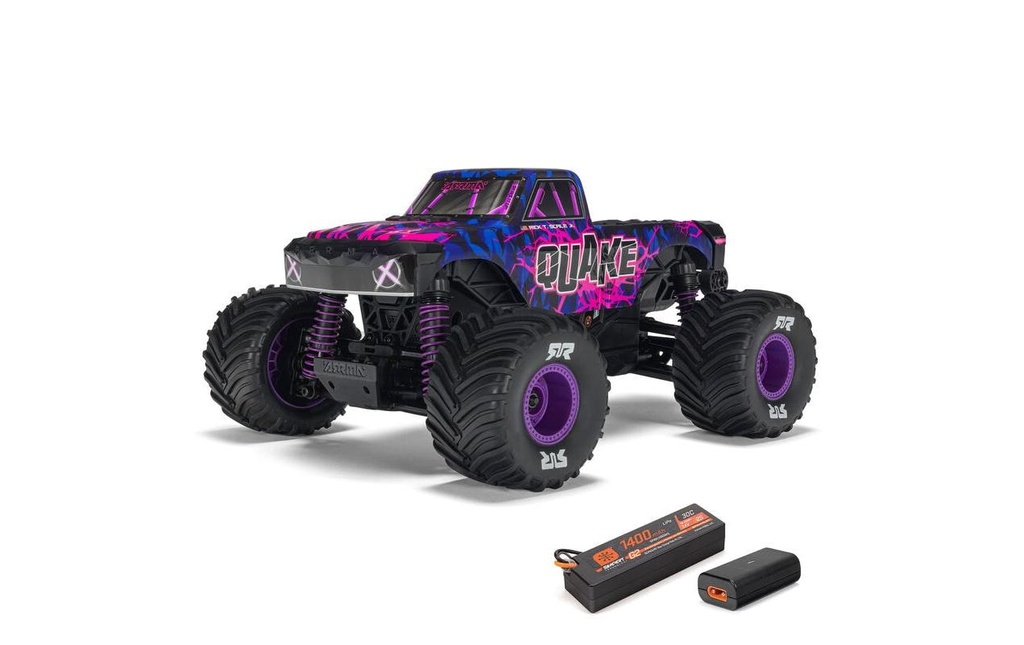 Arrma Monster Truck Quake Grom 4x4 Brushed RTR 1:16 Violet